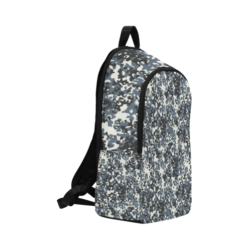 Urban City Black/Gray Digital Camouflage Fabric Backpack for Adult (Model 1659)