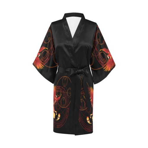 Magic Firebird Phoenix Kimono Robe