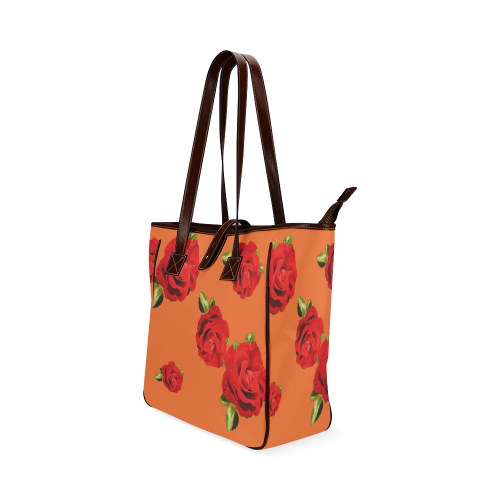 Fairlings Delight's Floral Luxury Collection- Red Rose Handbag 53086ia2 Classic Tote Bag (Model 1644)