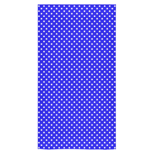 Blue polka dots Bath Towel 30"x56"