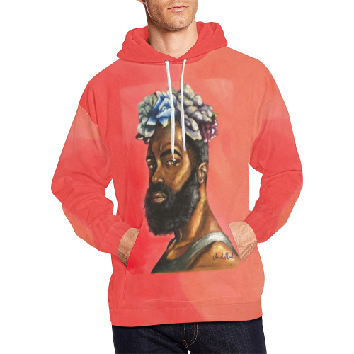 Masculinity: Hoodie All Over Print Hoodie for Men/Large Size (USA Size) (Model H13)