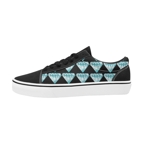 diamond Men's Low Top Skateboarding Shoes (Model E001-2)