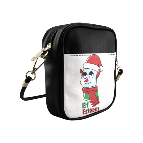 Elf Esteem CHRISTMAS WHITE Sling Bag (Model 1627)