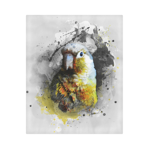 bird parrot art #parrot #bird Duvet Cover 86"x70" ( All-over-print)