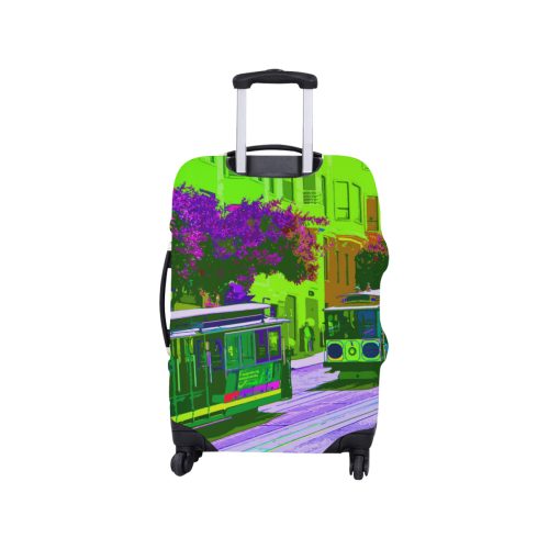 SanFrancisco_20170109_by_JAMColors Luggage Cover/Small 18"-21"