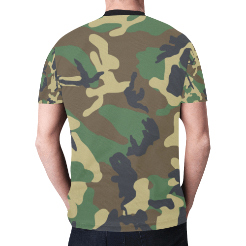camo SHARK MEN t45 New All Over Print T-shirt for Men (Model T45)