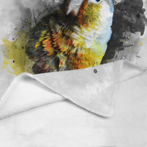 bird parrot art #parrot #bird Ultra-Soft Micro Fleece Blanket 30''x40''