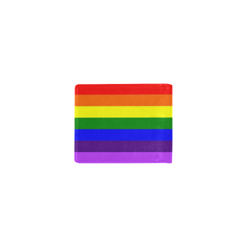 Rainbow Flag (Gay Pride - LGBTQIA+) Mini Bifold Wallet (Model 1674)