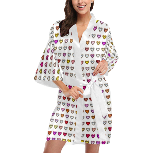 shiny hearts 7 Kimono Robe