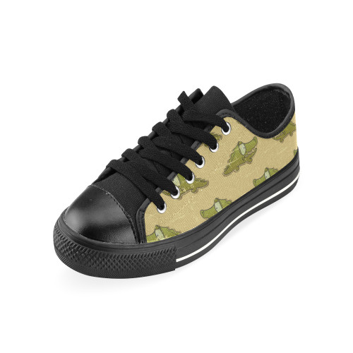 cocodrilo Low Top Canvas Shoes for Kid (Model 018)