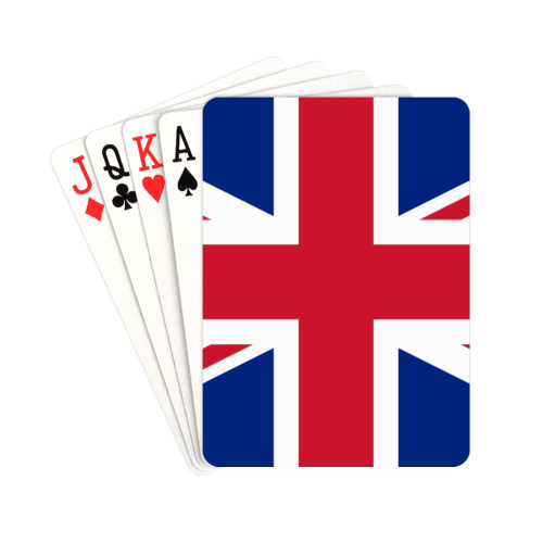 United kingdom flag Playing Cards 2.5"x3.5"