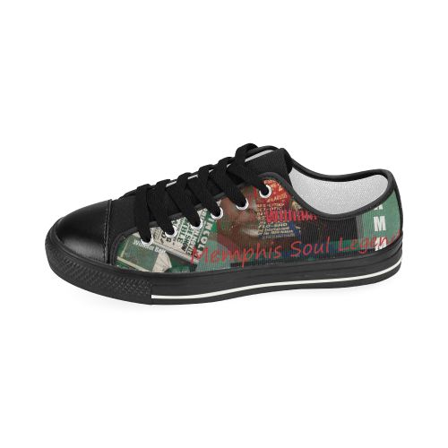 William Bell Collage 1 Women's Classic Canvas Shoes (Model 018)