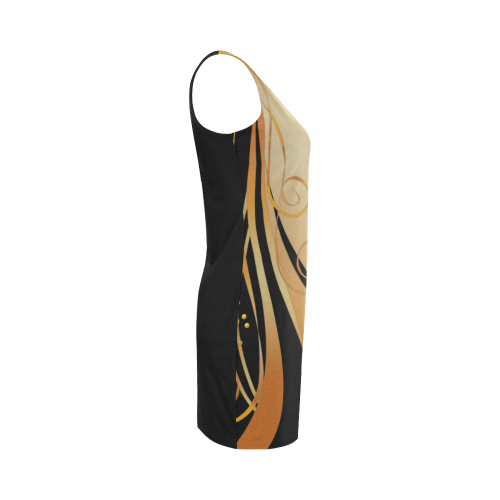 Golden Annunaki Medea Vest Dress (Model D06)