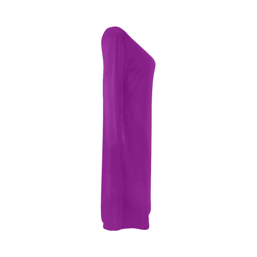 color purple Bateau A-Line Skirt (D21)