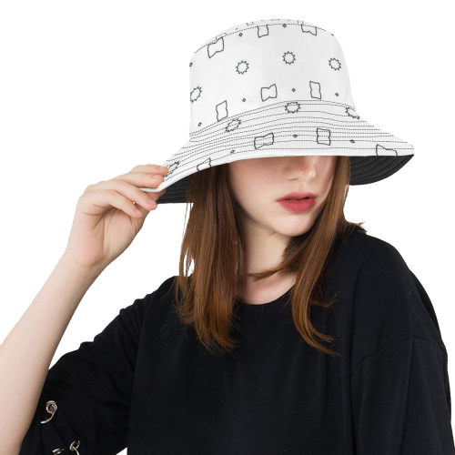 buttons and bows All Over Print Bucket Hat