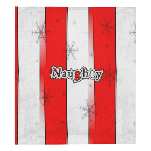 Naughty by Nico Bielow Quilt 70"x80"