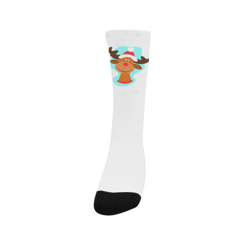 Funny Christmas Reindeer Trouser Socks (For Men)