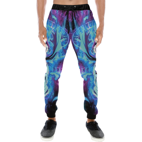 Gogeta Pants Men's All Over Print Sweatpants (Model L11)