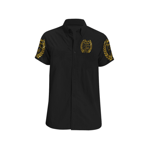 SLFF Men's Shirt S-XL Men's All Over Print Short Sleeve Shirt (Model T53)