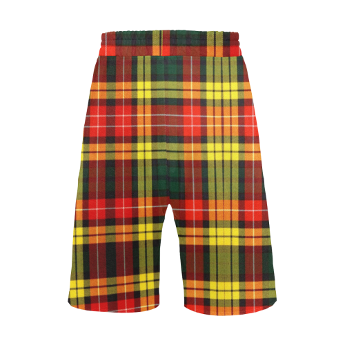Buchanan Tartan Men's All Over Print Casual Shorts (Model L23)