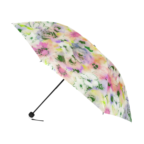 pretty spring floral Anti-UV Foldable Umbrella (U08)