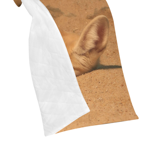 Fennec Fox by JamColors Quilt 50"x60"