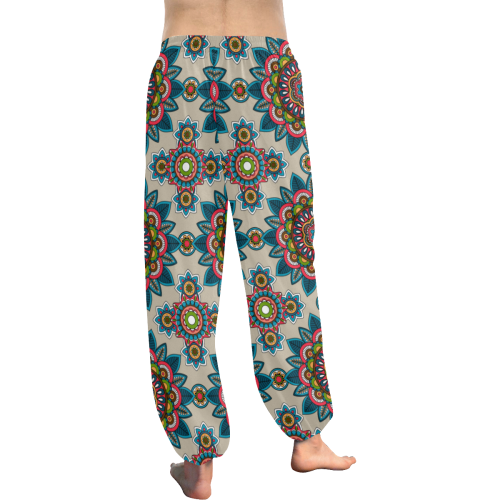 Indian Mandala Pattern Women's All Over Print Harem Pants (Model L18)