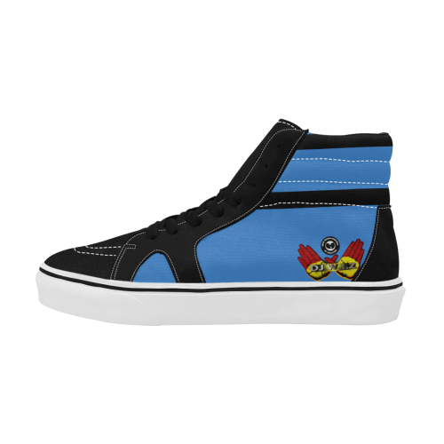 DJ W.I.Z WuShoe Red/Blue Men's High Top Skateboarding Shoes (Model E001-1)