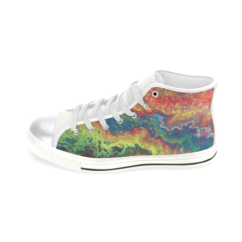 Powerful High Top Canvas Shoes for Kid (Model 017)