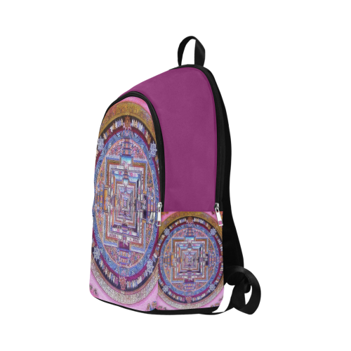 Buddhist Kalachakra Mandala Fabric Backpack for Adult (Model 1659)