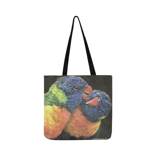 Rainbow Birds Reusable Shopping Bag Model 1660 (Two sides)