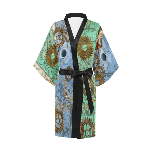 Nautical Steampunk Kimono Robe