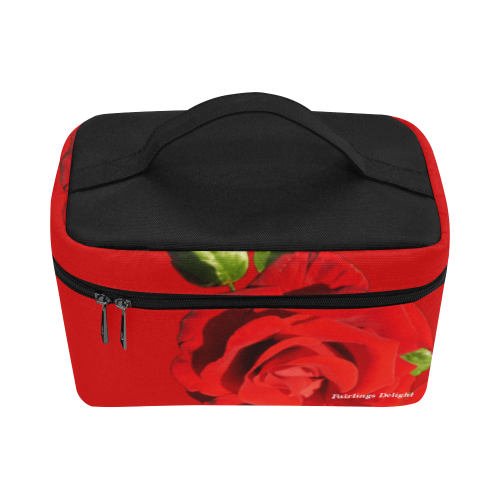 Fairlings Delight's Floral Luxury Collection- Red Rose Lunch Bag/Large 53086a2 Lunch Bag/Large (Model 1658)