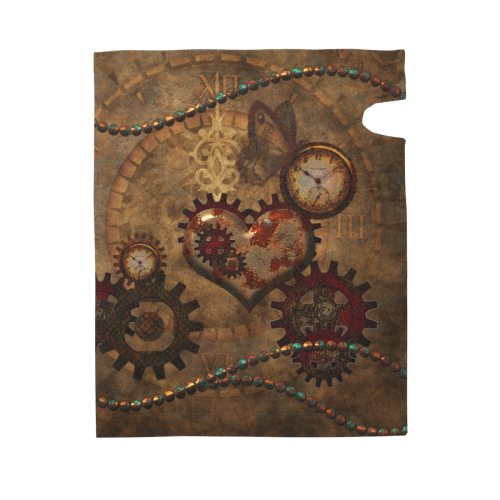 Steampunk, noble design clocks and gears Mailbox Cover