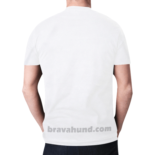 The Original Brava Hund New All Over Print T-shirt for Men (Model T45)