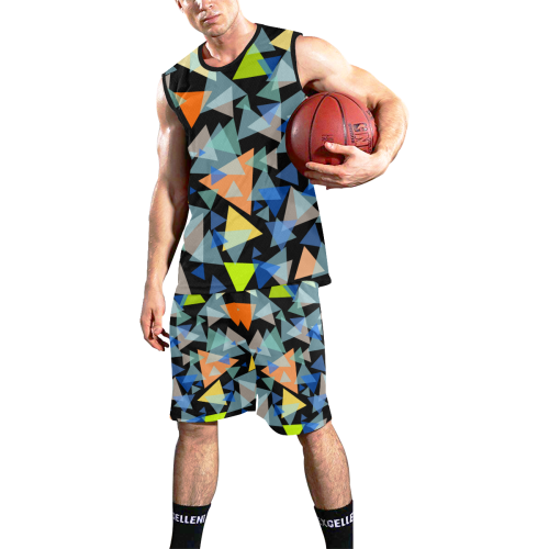zappwaits t2 All Over Print Basketball Uniform