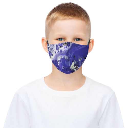 Love Violet 3D Mouth Mask with Drawstring (Pack of 3) (Model M04)