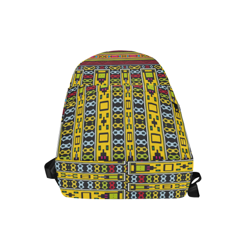 Shapes rows Unisex Classic Backpack (Model 1673)