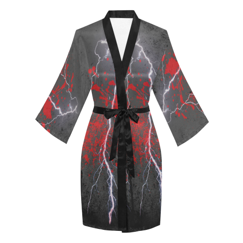 Flash by Nico Bielow Long Sleeve Kimono Robe