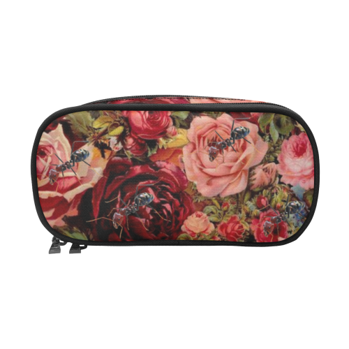 Ants n Roses Pencil Pouch/Large (Model 1680)