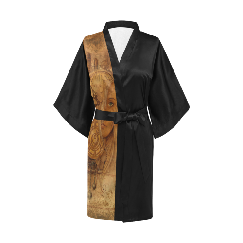 A Time Travel Of STEAMPUNK 1 Kimono Robe