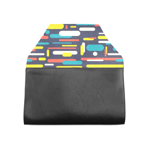 Colorful Rectangles Clutch Bag (Model 1630)