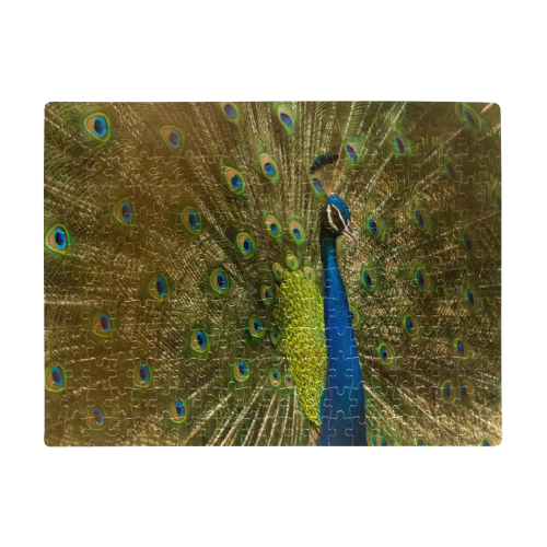 Brilliant Peacock A3 Size Jigsaw Puzzle (Set of 252 Pieces)