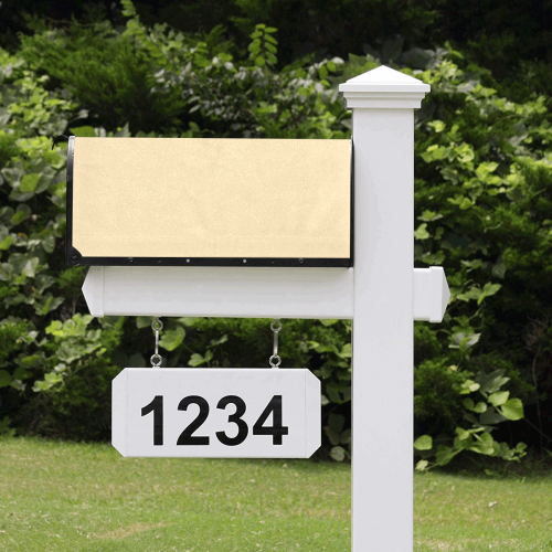 color moccasin Mailbox Cover