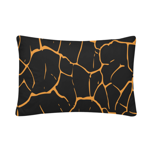 abstract animal skin Custom Pillow Case 20"x 30" (One Side) (Set of 2)