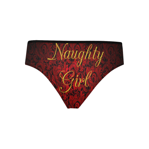 naughty-goth-girl Women's Hipster Panties (Model L33)