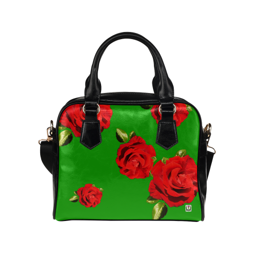 Fairlings Delight's Floral Luxury Collection- Red Rose Shoulder Handbag 53086h4 Shoulder Handbag (Model 1634)
