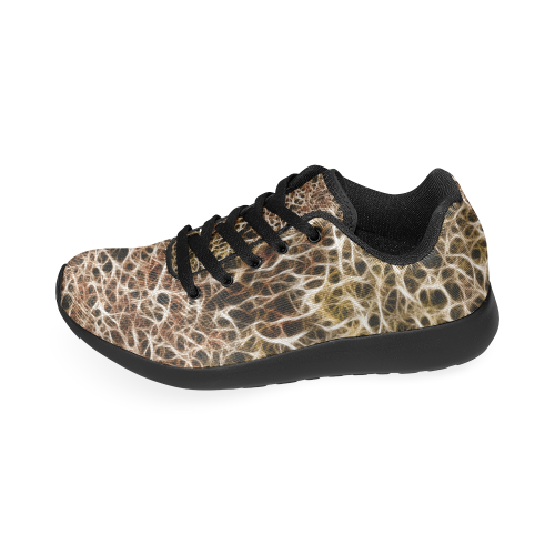 Misty Fur Coral by Jera Nour Women's Running Shoes/Large Size (Model 020)