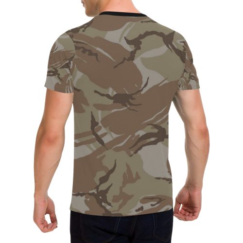 camouflage-93 Men's All Over Print T-Shirt with Chest Pocket (Model T56)