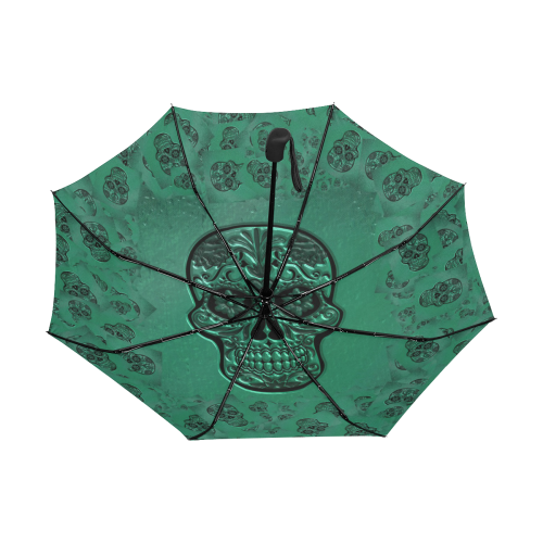 Skull20170224_by_JAMColors Anti-UV Auto-Foldable Umbrella (Underside Printing) (U06)